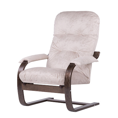 Кресло  Онега-2 2 уп. (каркас венге 1 уп., сиденье карамель 1 уп.) 