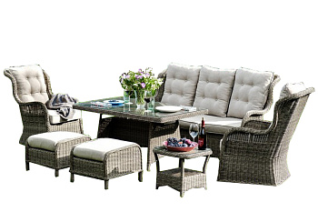 GENEVA_обеденный комплект с кофейным столом-1