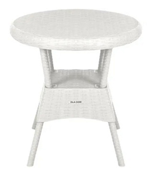 стол круглый бел