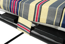 Кровать -тумба Верона (цвет ткани разноцветный рис.полоска (1 шт. в уп.) 