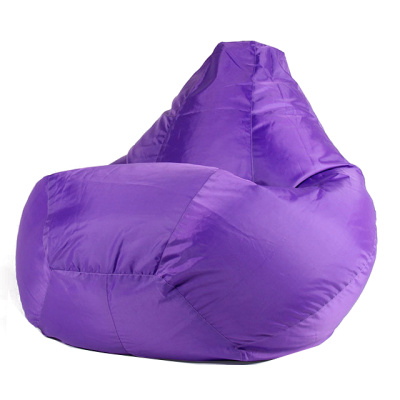 Кресло-мешок ХL фиолетовое (белый фон)