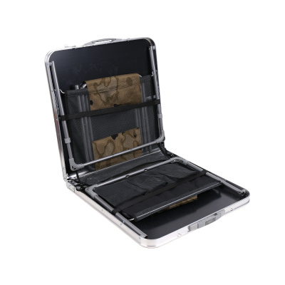 Набор мебели ССТ-К3/10 складной без спинки 1 уп (4 стула камуфляж коричневый+стол кофе с молоком, ) 