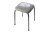 Табурет  Классика-3 (квадратное сиденье), серый
