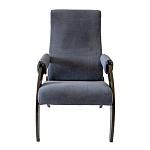 Кресло  Марта №61М (каркас венге, ткань VERONA Denim Blue - синий) 1уп 