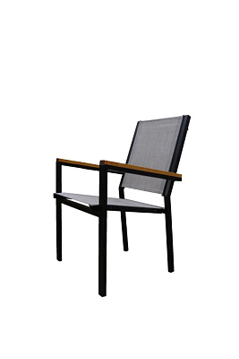 Кресло к набору Модерн арт.MD458-МТ001, серо-бежевый,черный, 