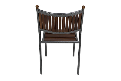 Набор мебели Бетта  (4 стула+прямоуг. стол) (каркас серый) 