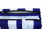 Мягкий элемент к лежаку 1900х580х50 водоотталкивающая ткань МЭШ268-МТ003 арт. (цвет ткани белый, син