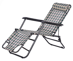 Кресло -шезлонг Бриз арт.CK-170D-МТ002, белый, зеленый,серый, 