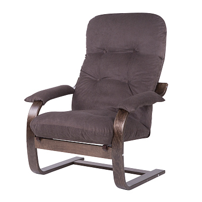 Кресло  Онега-2 (2 уп. каркас вишня 1 уп., сиденье капучино 1 уп.) 