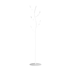 Вешалка - стойка №9 Дерево (белый)