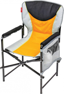 Кресло складное Хаусхальт (2 шт в упаковке (каркас черный, ткань оранжевая)) арт.ННС2/O 