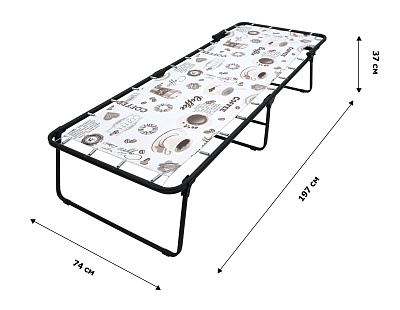 Кровать раскладная Арина (аналог Надин с407) (цвет ткани в ассортименте рис.  