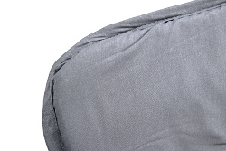 Кровать раскладная Надин п/мягкая лист 10мм (цвет ткани серый рис.без рисунка (1 шт. в уп.) 