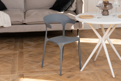 Стол пластиковый ТЕОРИ круглый (белый)