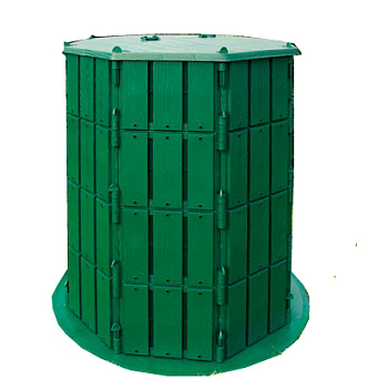 Компостер с крышкой и дном 800л