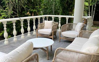 Обустройство зон отдыха для отелей, кафе и агроусадеб