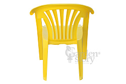 Кресло пластиковое Эфес (желтый)