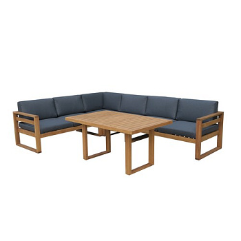 BOOKA Угловой комплект с обеденным столом