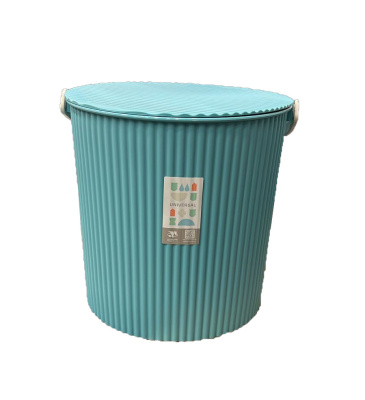 Ведро универсальное с крышкой 10л. (бирюзовое)