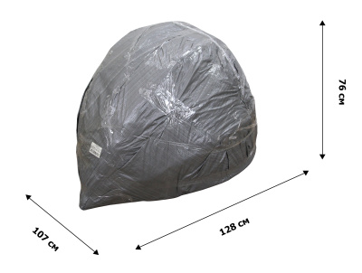 Кресло подвесное Сфера (стойка+осн.КОРИЧ.,корзн.корич.,подуш.корич. 3уп.(М))