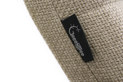 Кресло  Сайма мебельная ткань (2 уп. каркас вишня 1 уп., сиденье Латте 1 уп.) 