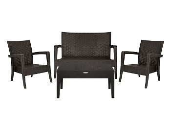 Набор мебели ola dom коричневый