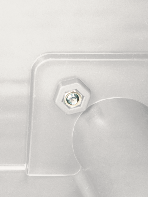 Стол пластиковый Ola Dom 76x76см квадратный (белый)